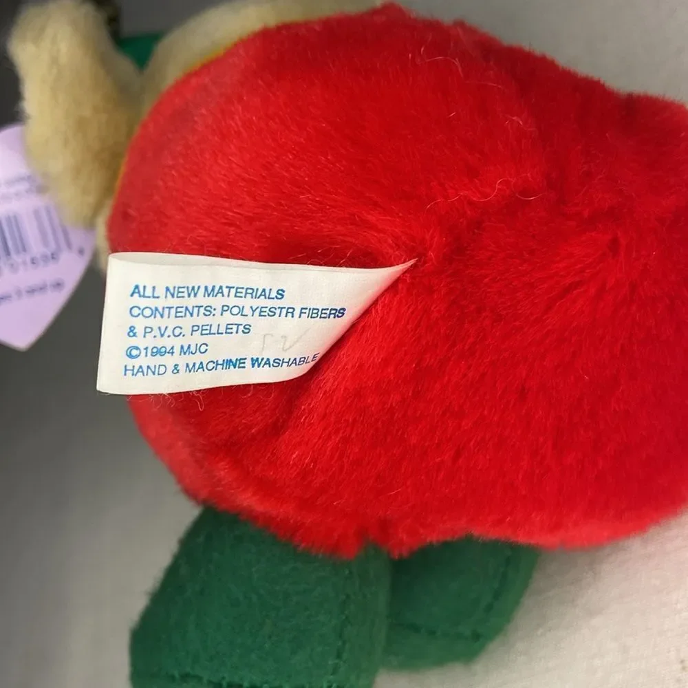 Vintage Copyright 1993 MJC Swibco Puffkins Elvin The Elf Limited Edition Plush